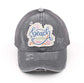 CC BEACH PLEASE CHARCOAL PONYTAIL CAP