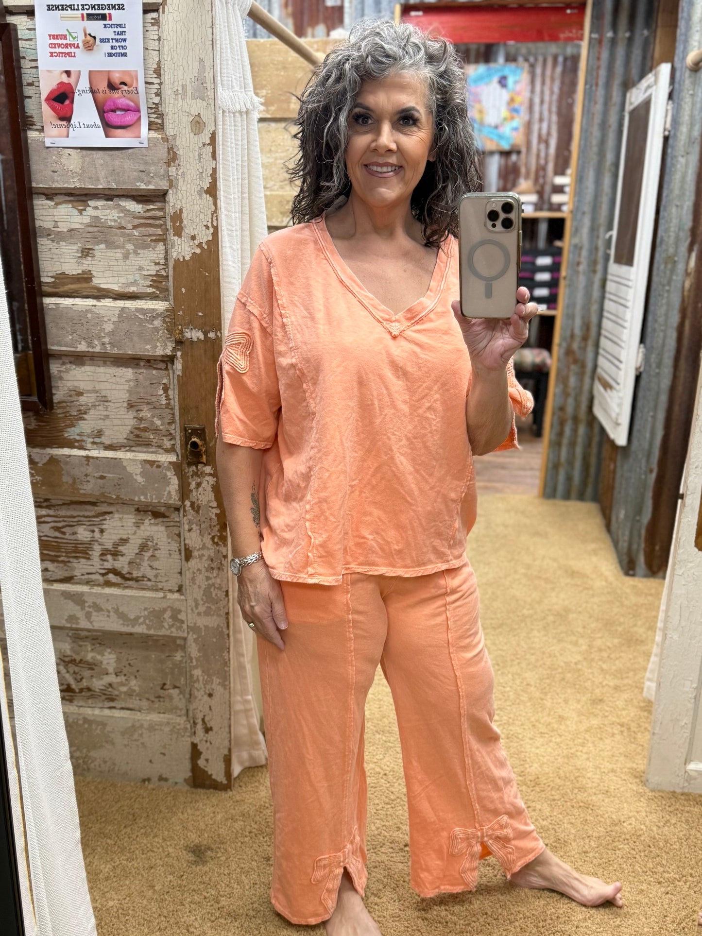 The Papaya Cute Bow Set