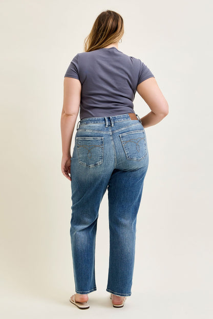 Judy Blue MR 90s Straight Leg Jeans 82719