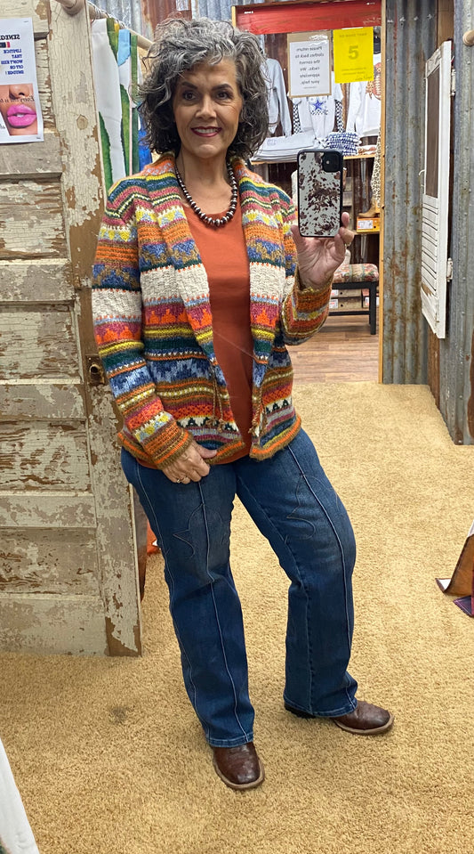 Vintage Western Cardigan