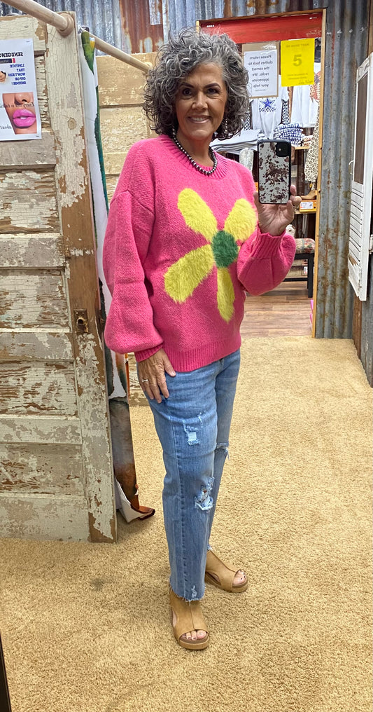 Crazy Daisy Sweater