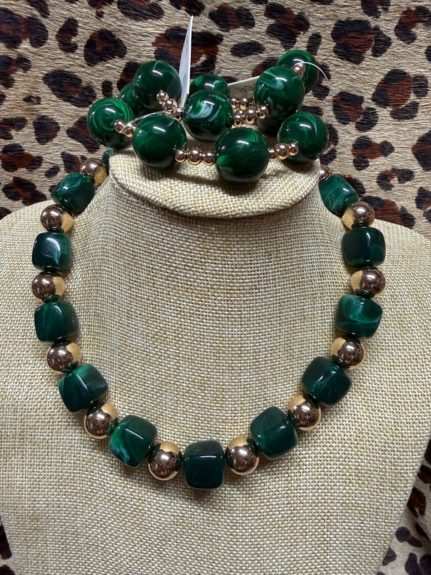 Color Pop with Gold Jewelry