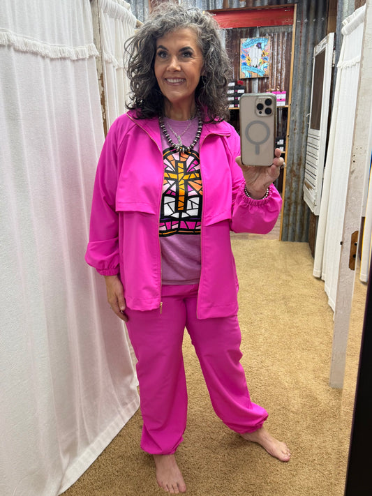 2-Piece Jacket + Jogger Wind Set