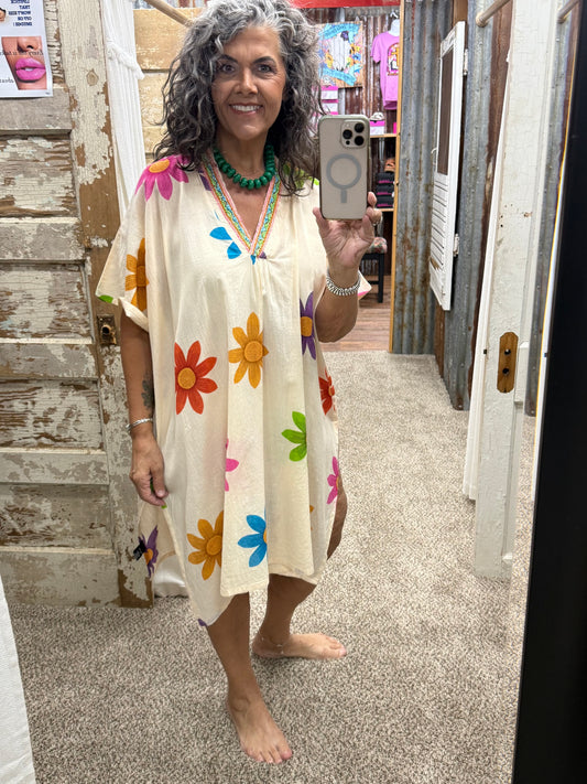 ☀️ Petals & Paradise Cover-Up