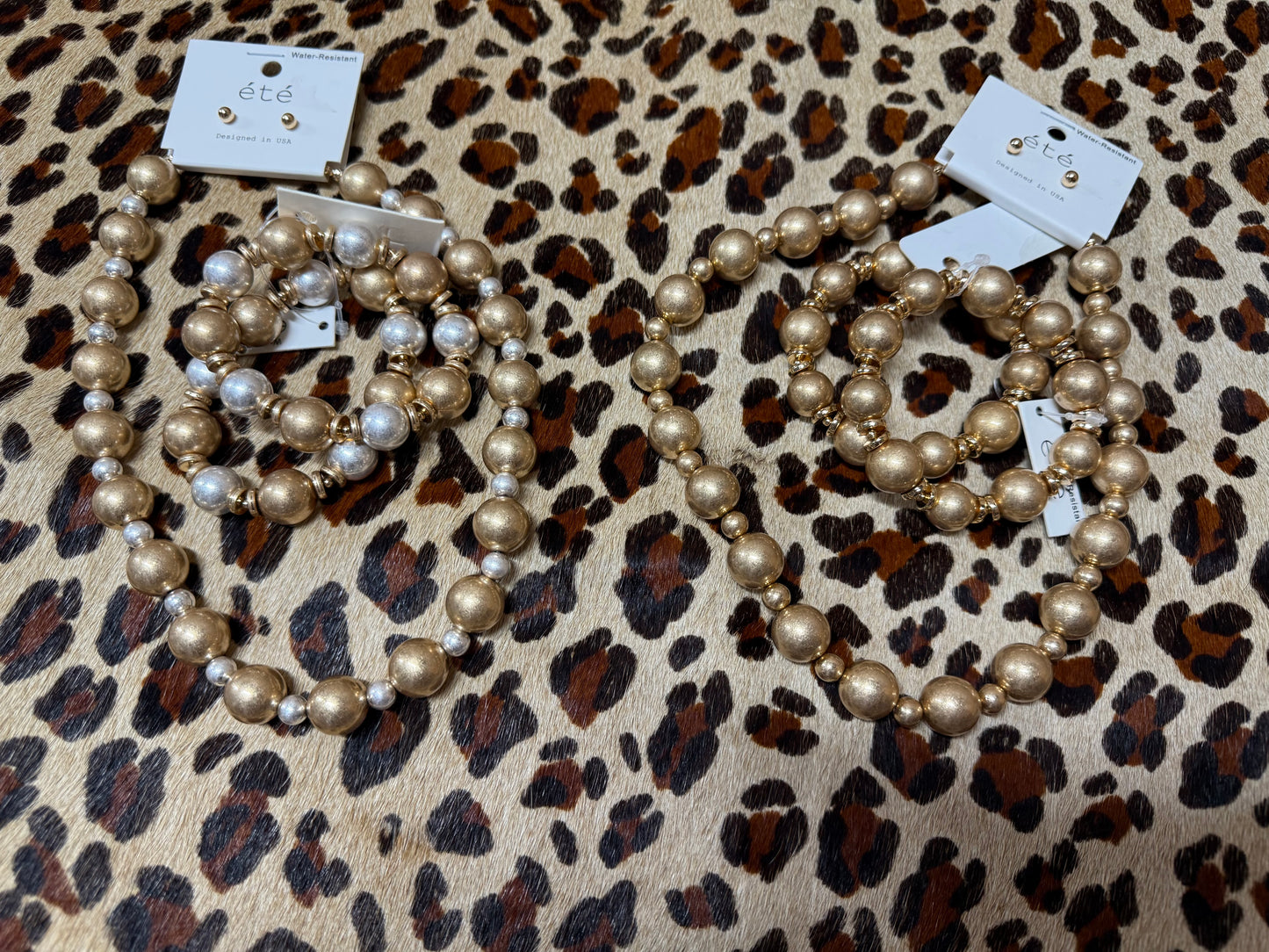 Gold and Gold/Silver Jewelry Sets