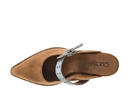 Corkys For The Girls Camel Turquoise