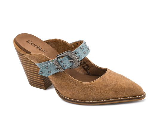 Corkys For The Girls Camel Turquoise