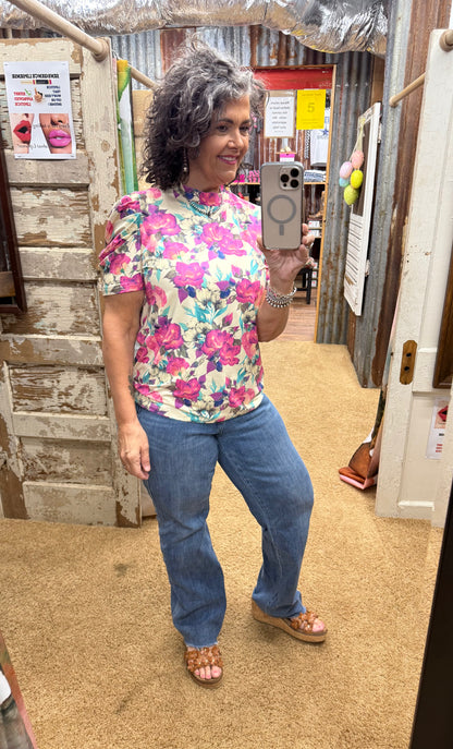 Life Is A Flower Top