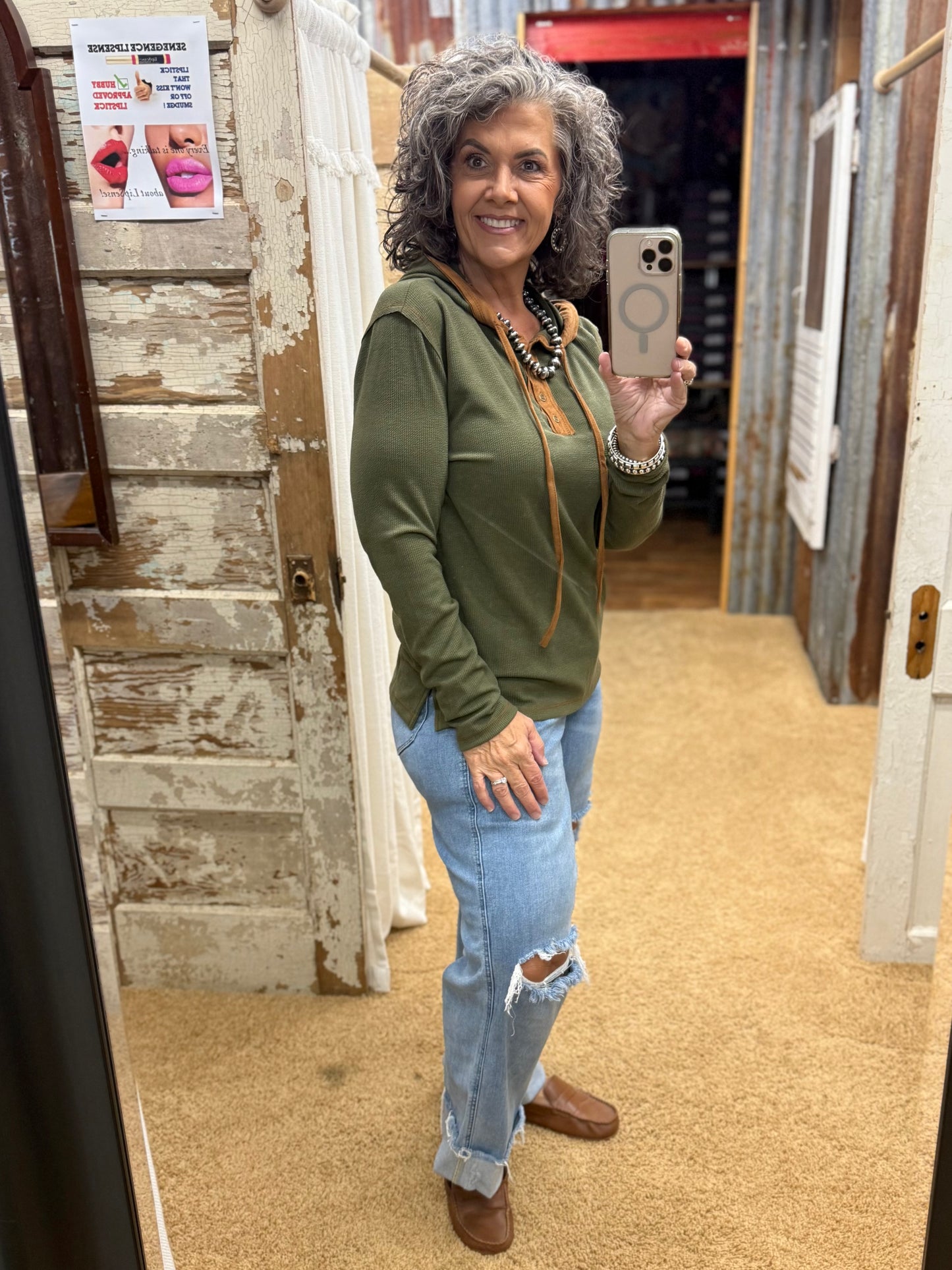 Olive Hoody