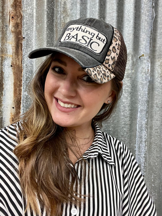 "Anything but Basic" Cap