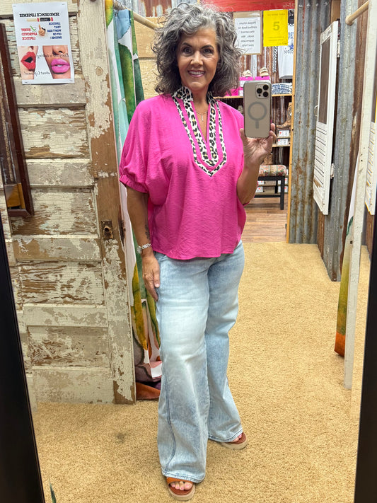 Pink Exotic Blouse