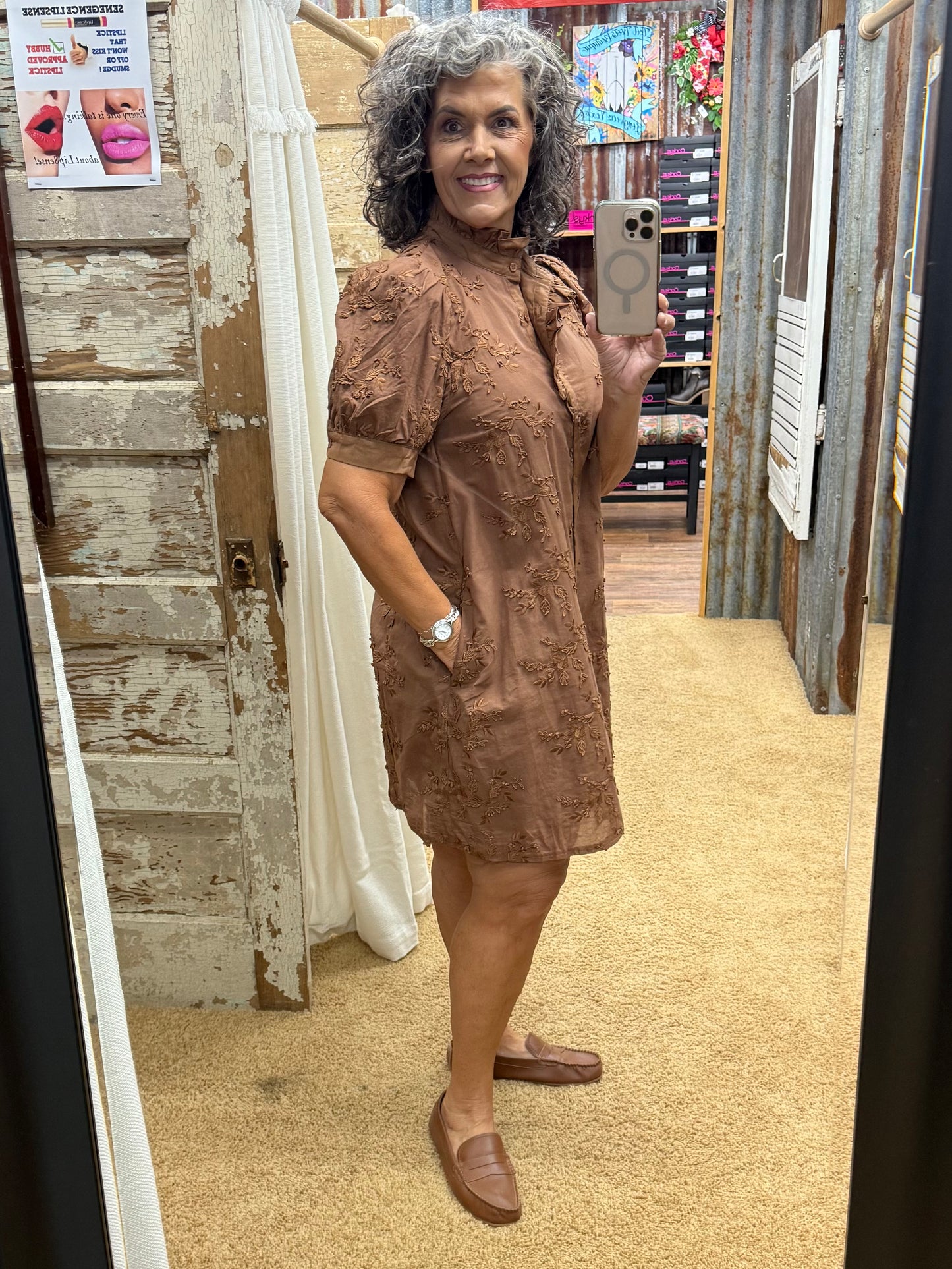 That Mocha Dress