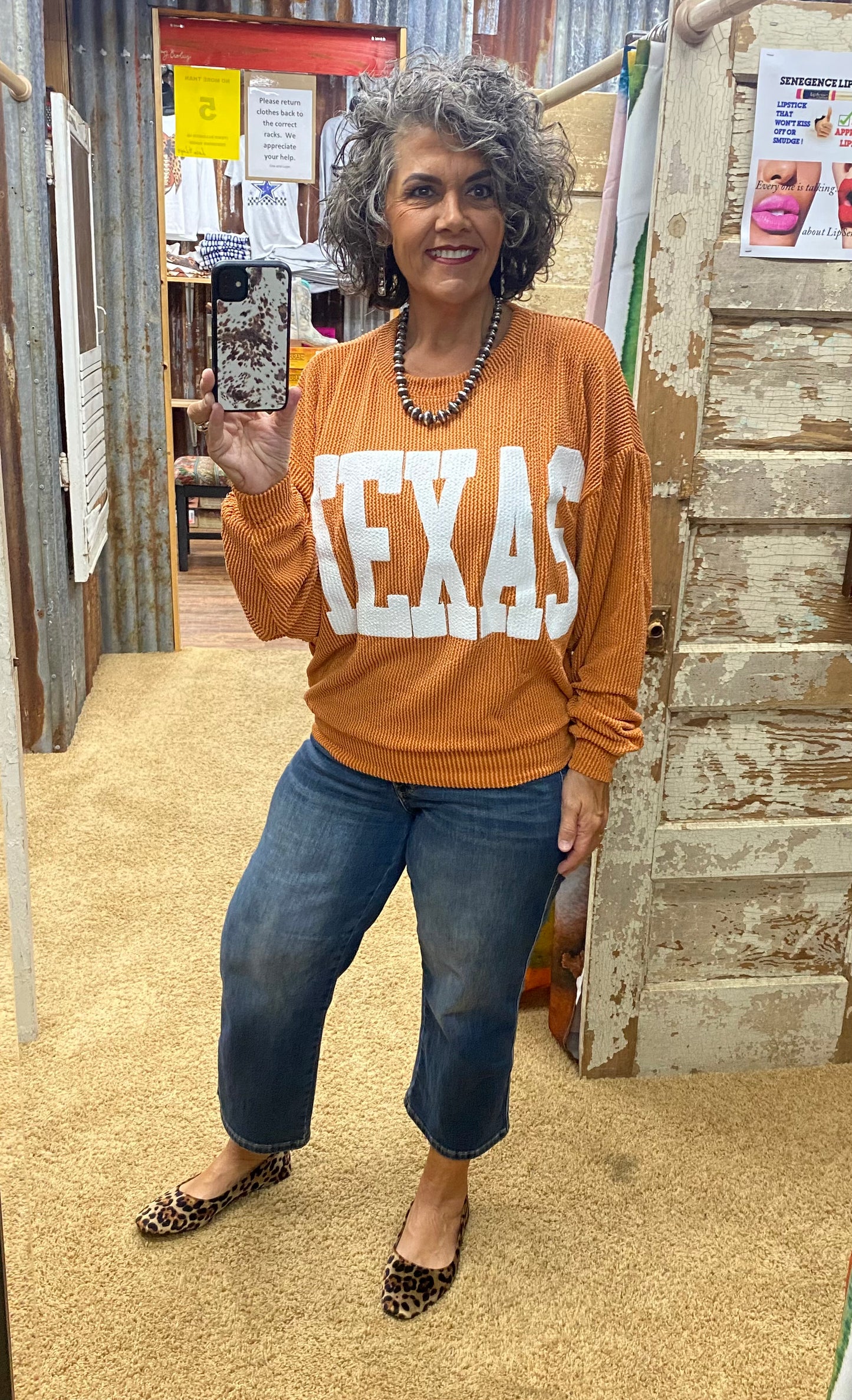 Texas Spice Urban Ribbed Pullover