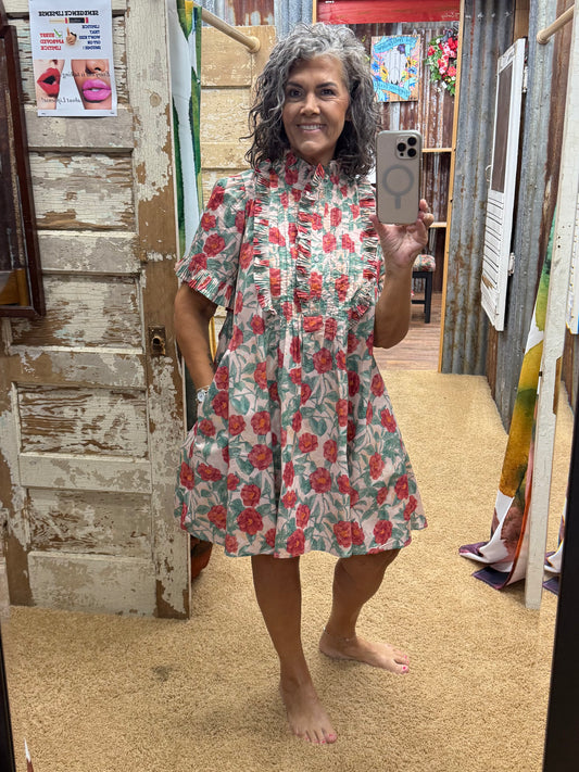 Vintage Rose Dress
