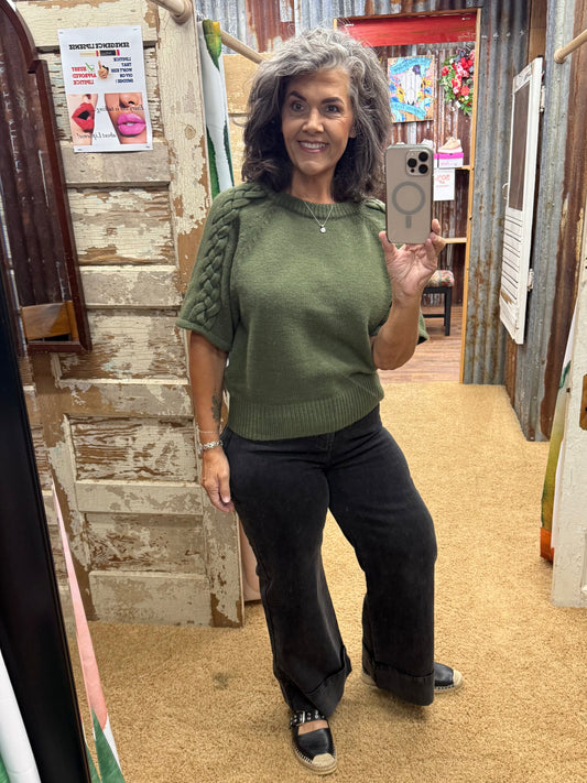 Olive Sweater by Entro