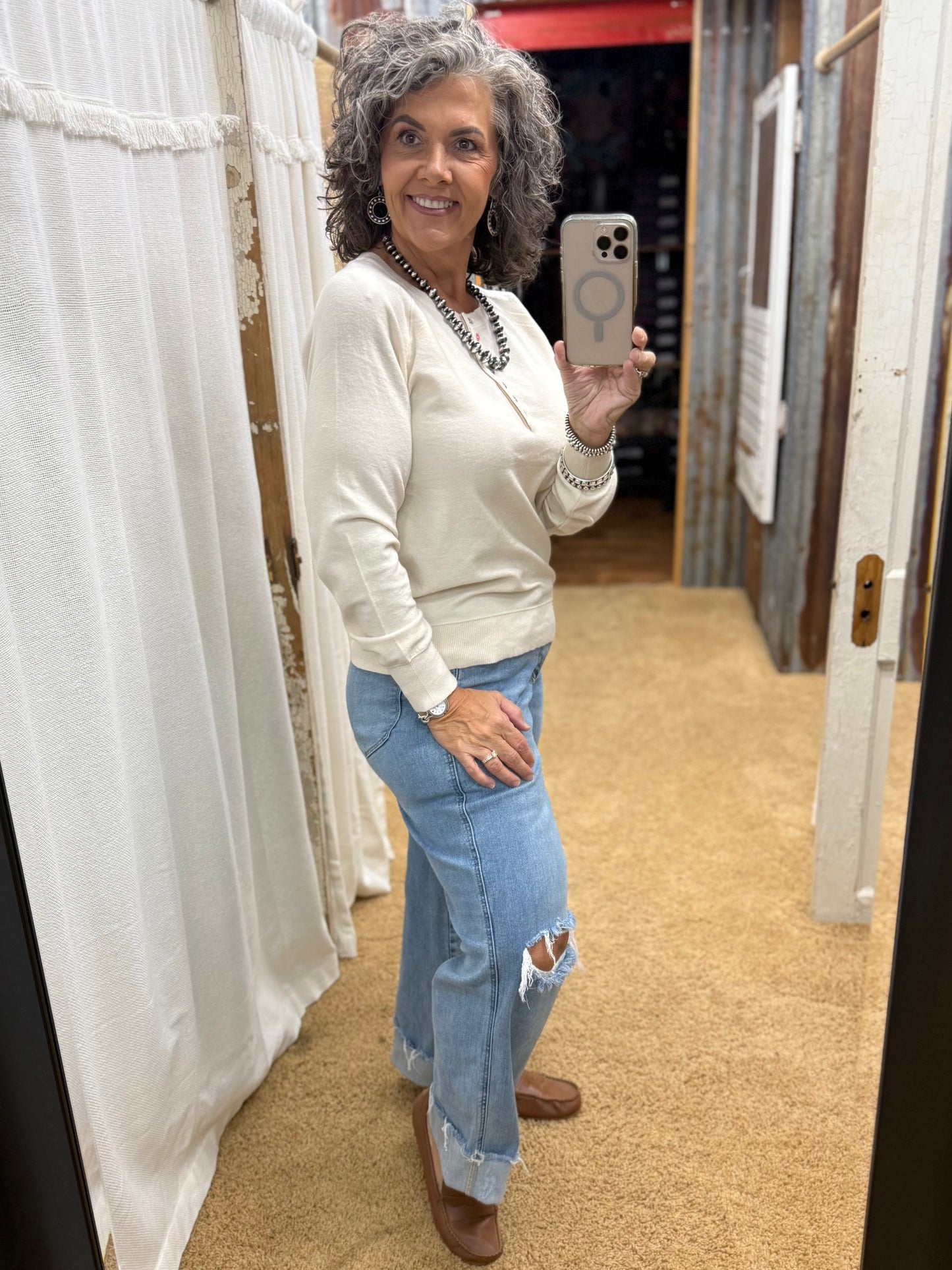 Oatmeal Sweater