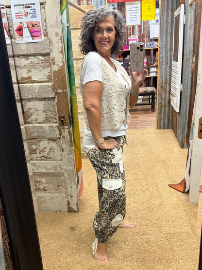 Sand Leopard Pants