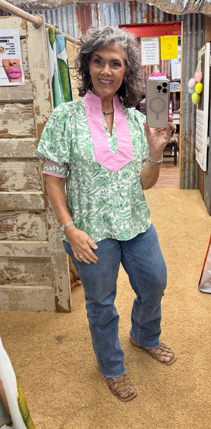 Easy Like Sunday Morning Blouse
