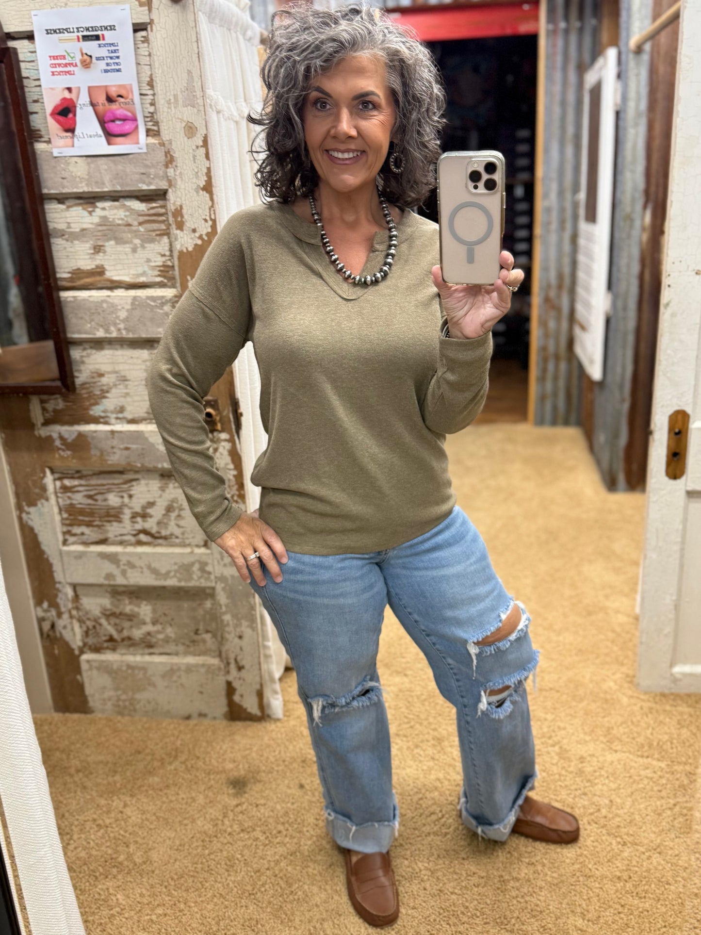 Dark Taupe Sweater