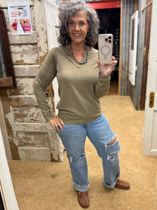 Dark Taupe Sweater