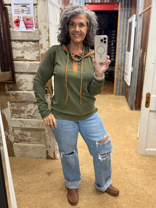Olive Hoody