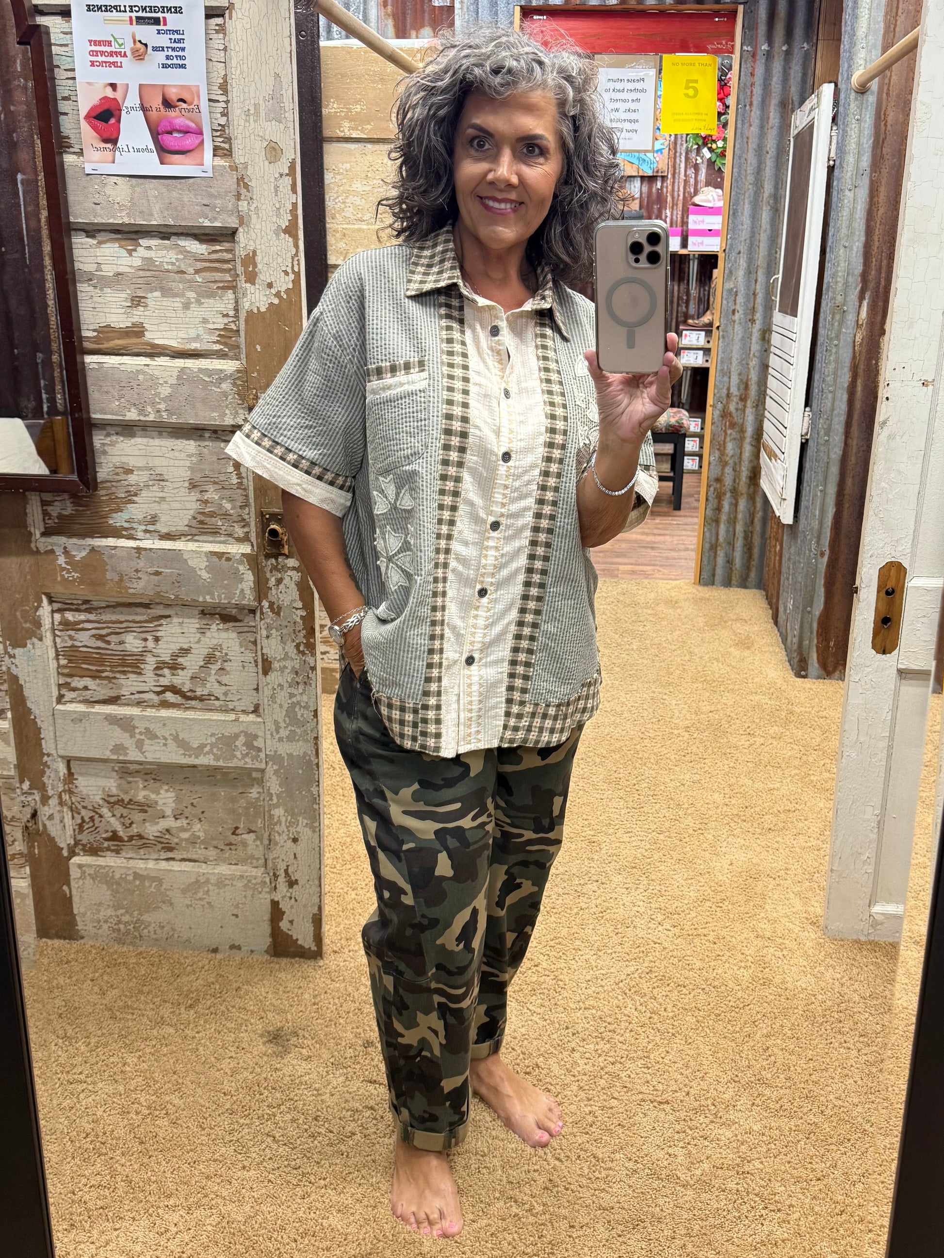 Risen Camo Jeans