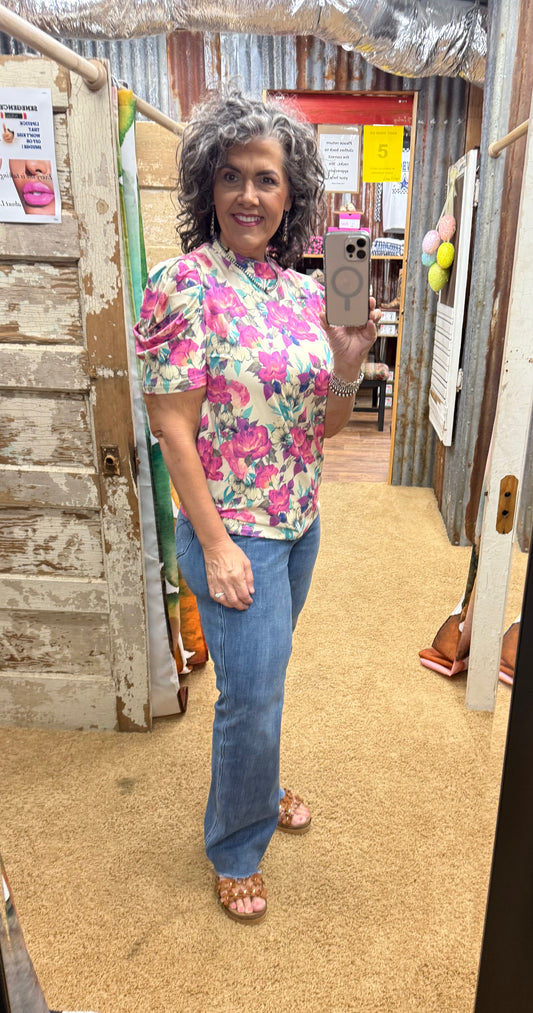 Life Is A Flower Top