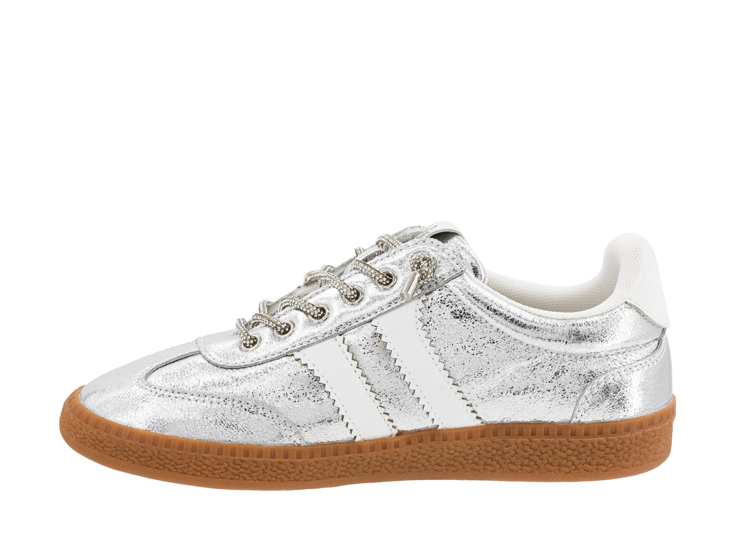 Corkys Heads Up Silver Metallic