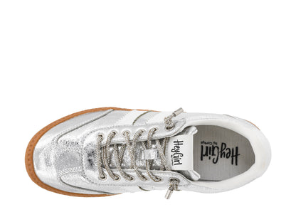 Corkys Heads Up Silver Metallic
