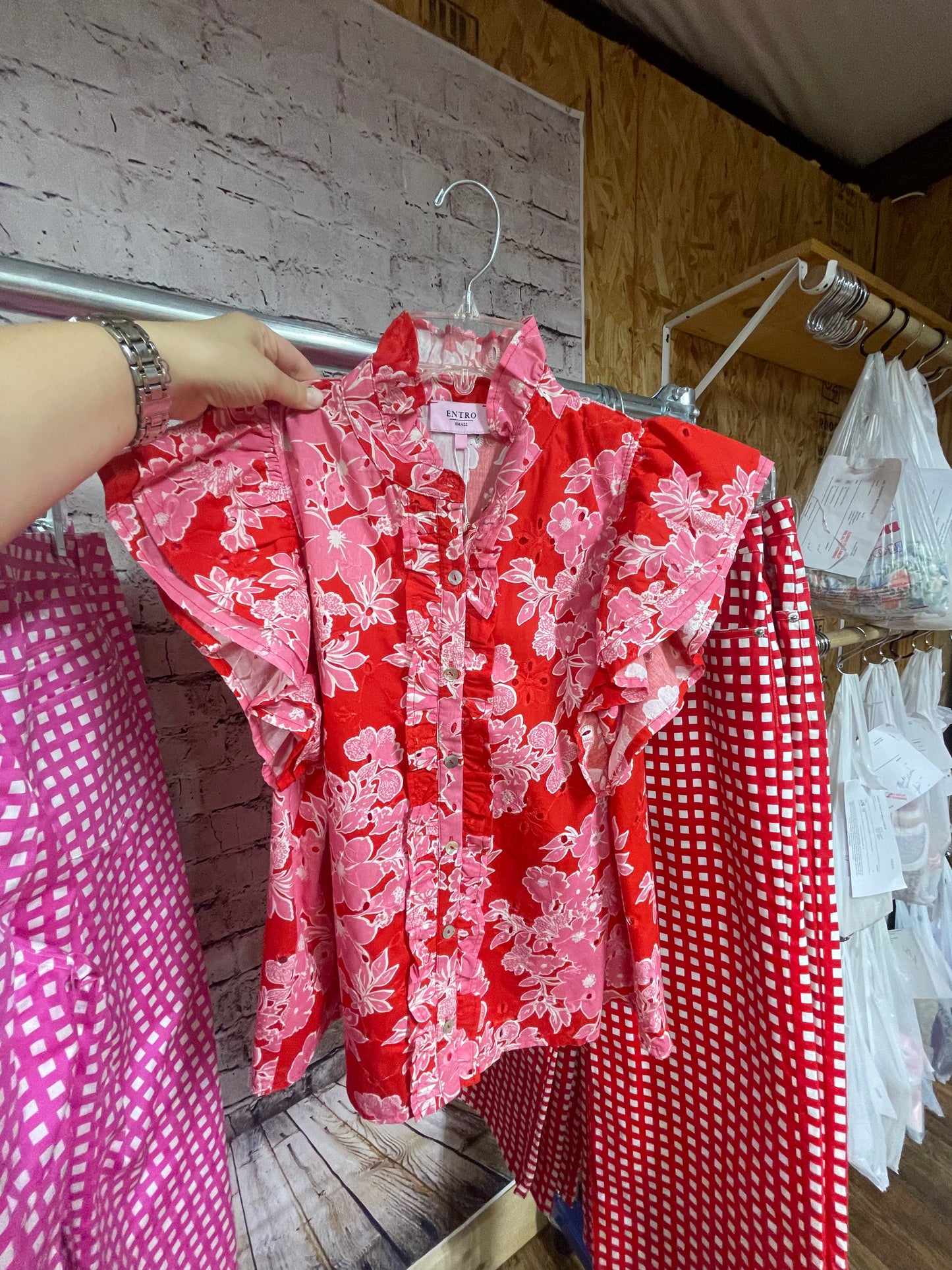 Red Entro Top