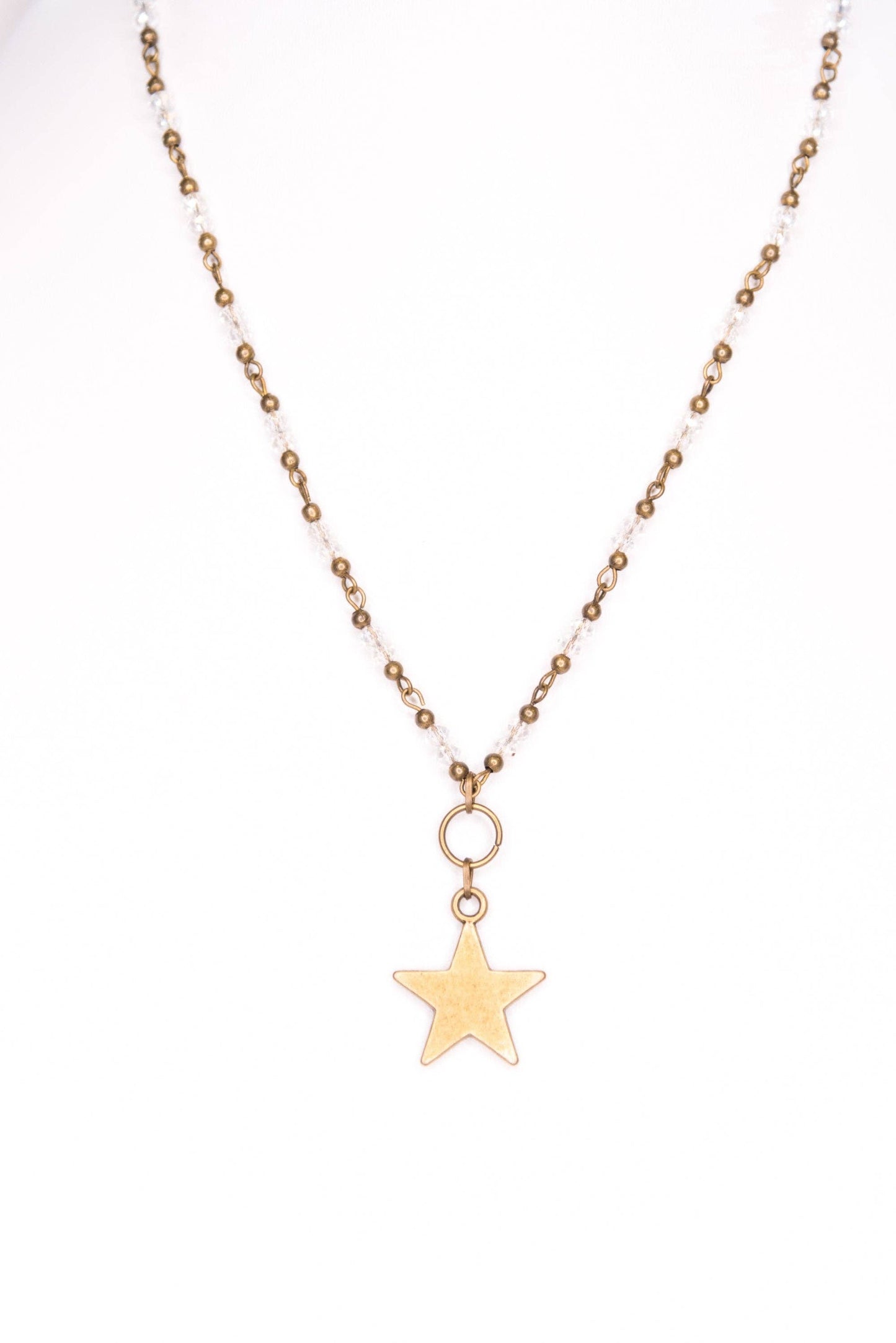 Macey Star Necklace and Earrings Set
