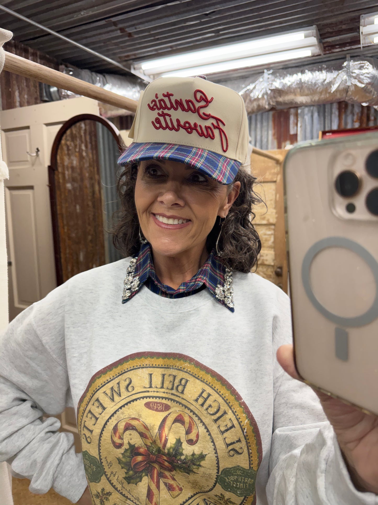 SANTA'S FAVORITE CANVAS CAP