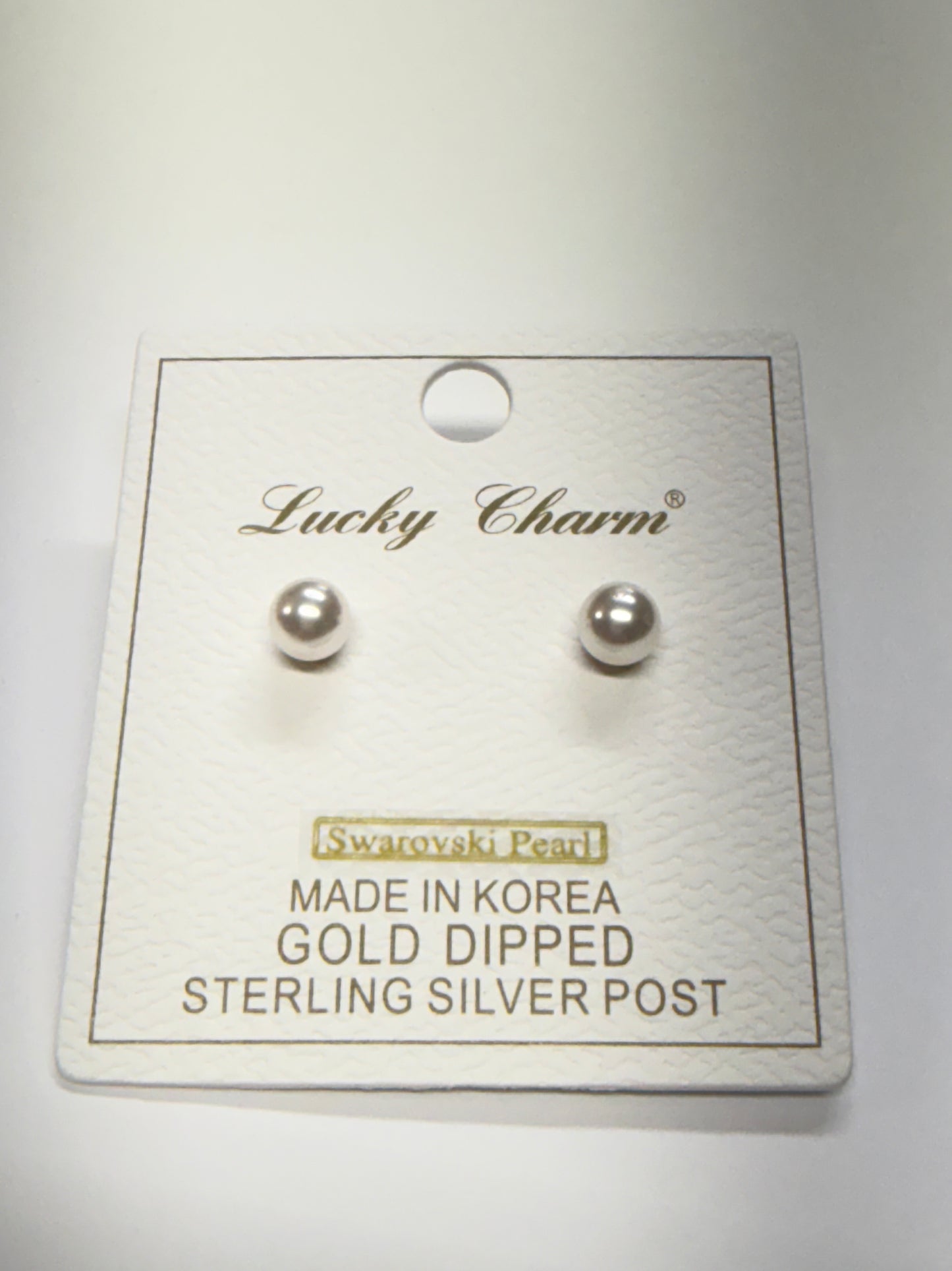 Medium Pearl Studs