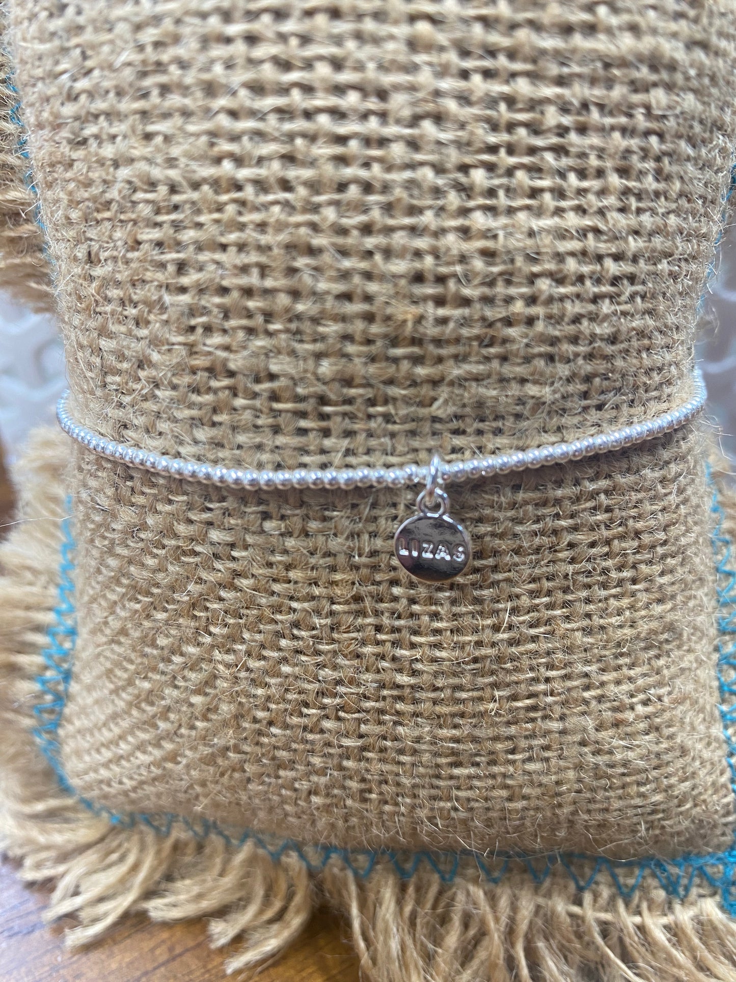 Livingston Bracelet - Dainty Silver Elastic Bracelet