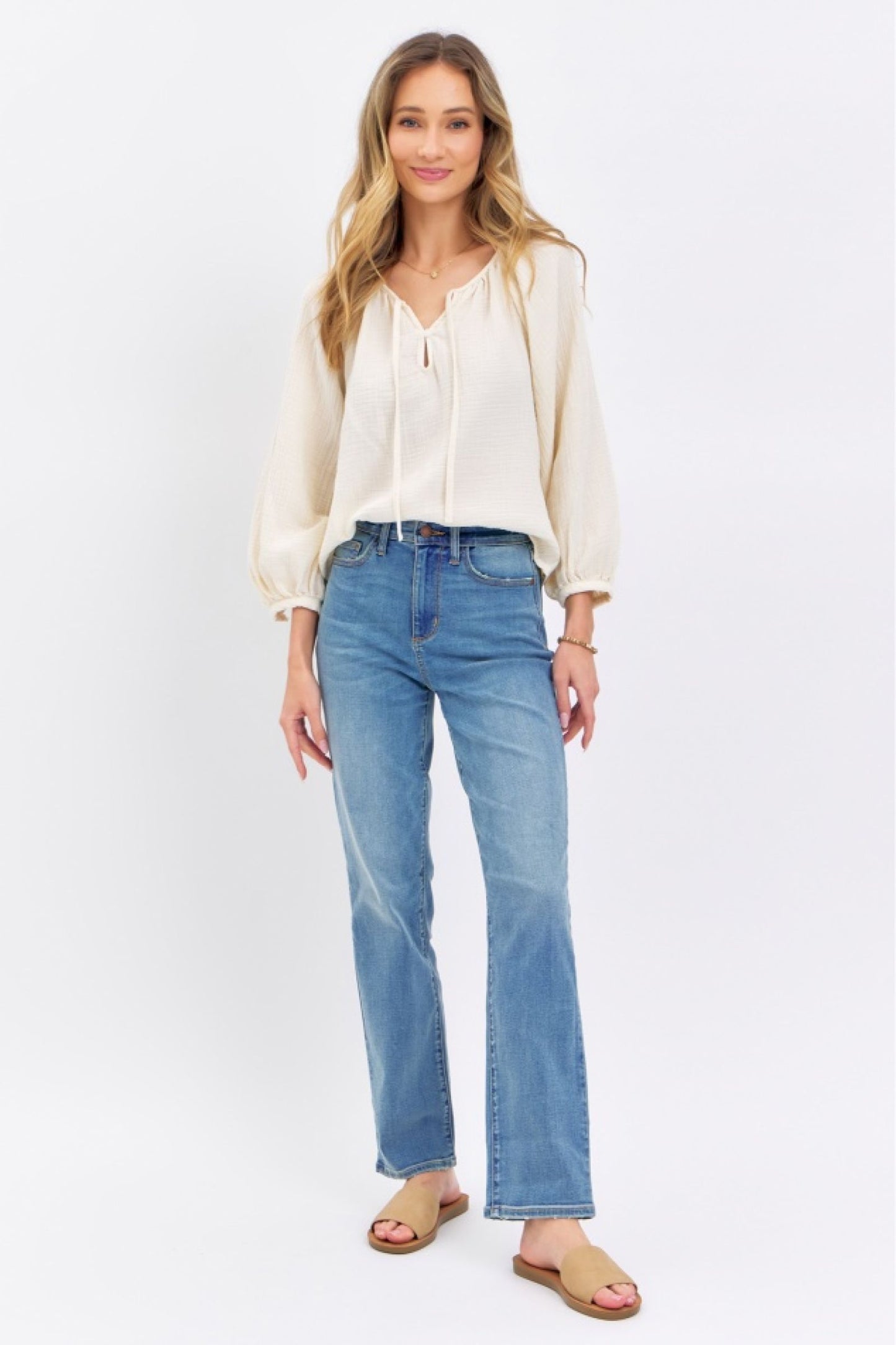 Judy Blue HW Straight Fit Jean 8602