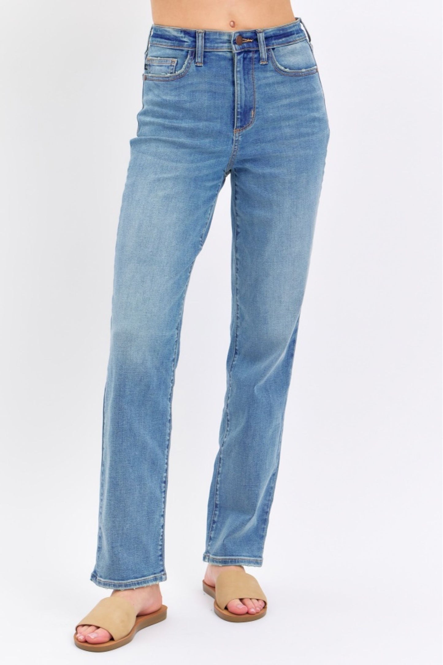 Judy Blue HW Straight Fit Jean 8602