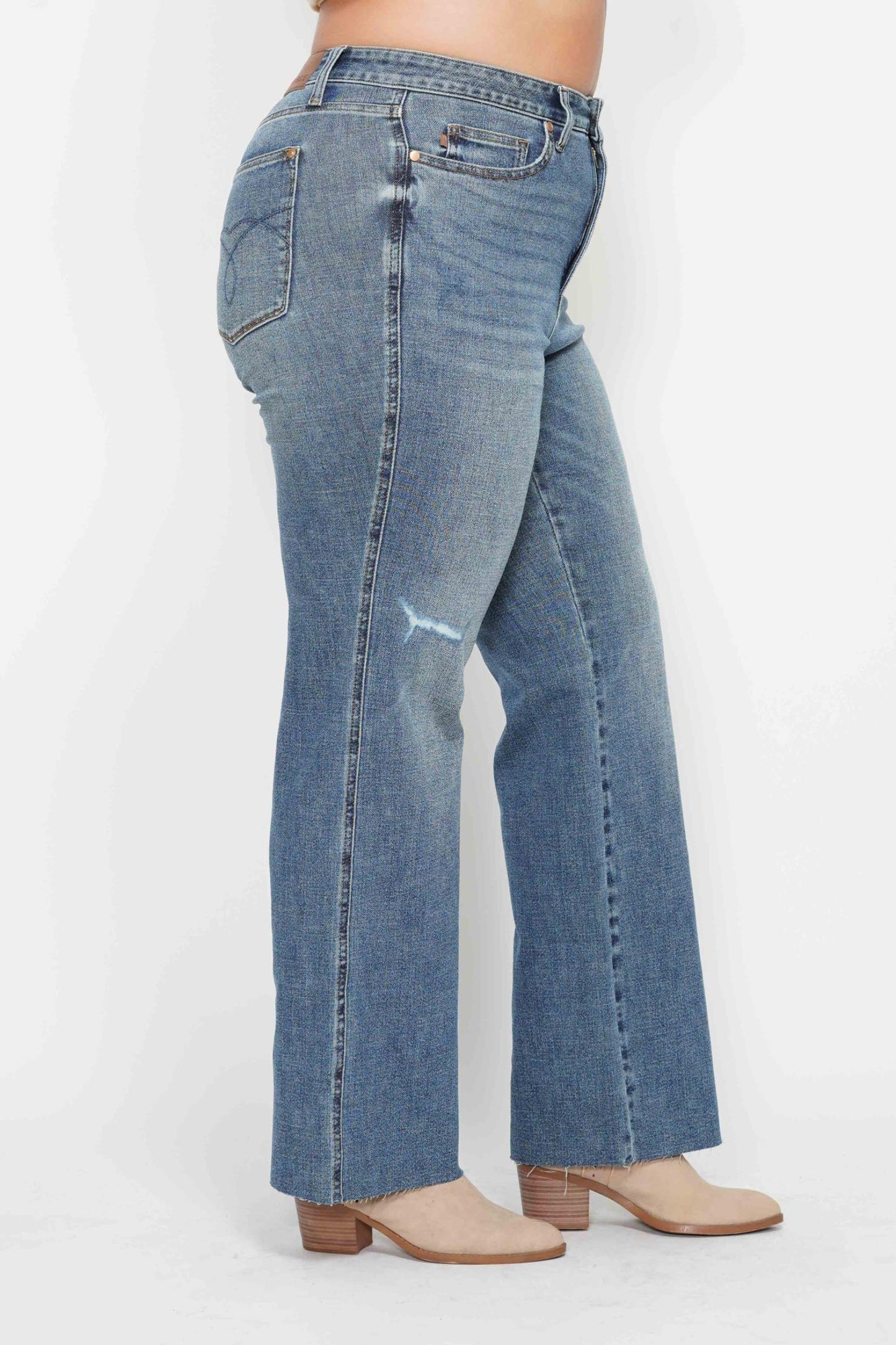 Judy Blue High Waist Tummy Control Straight Jean 88848