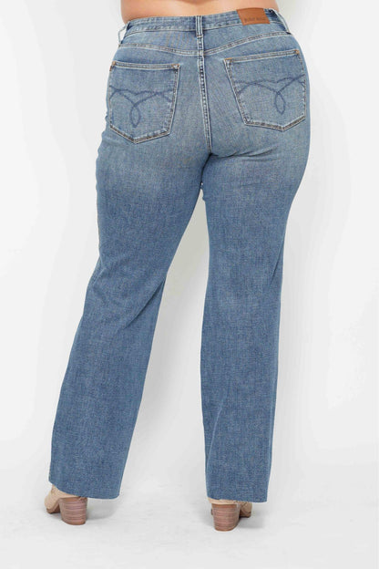 Judy Blue High Waist Tummy Control Straight Jean 88848