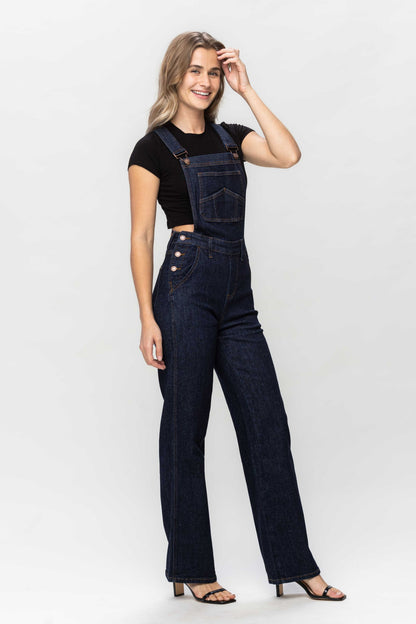 Judy Blue Classic Denim Overalls 88630