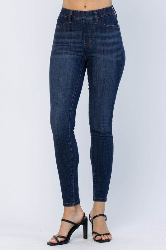 Judy Blue HW Pull-On Skinny Jeans 88539