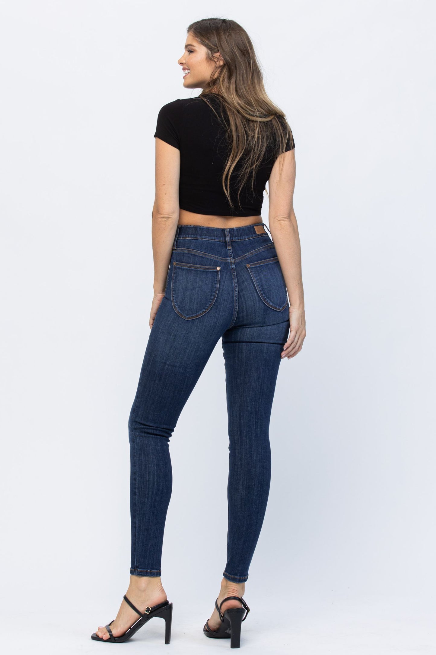 Judy Blue HW Pull-On Skinny Jeans 88539