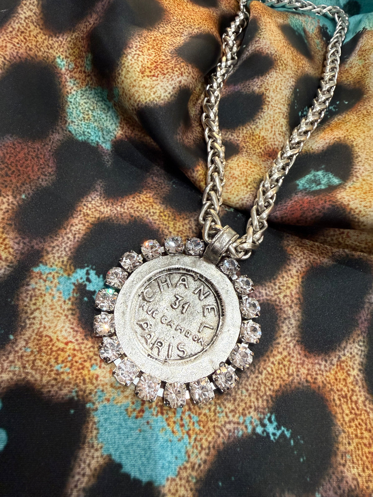 Jeweled Coin Necklace