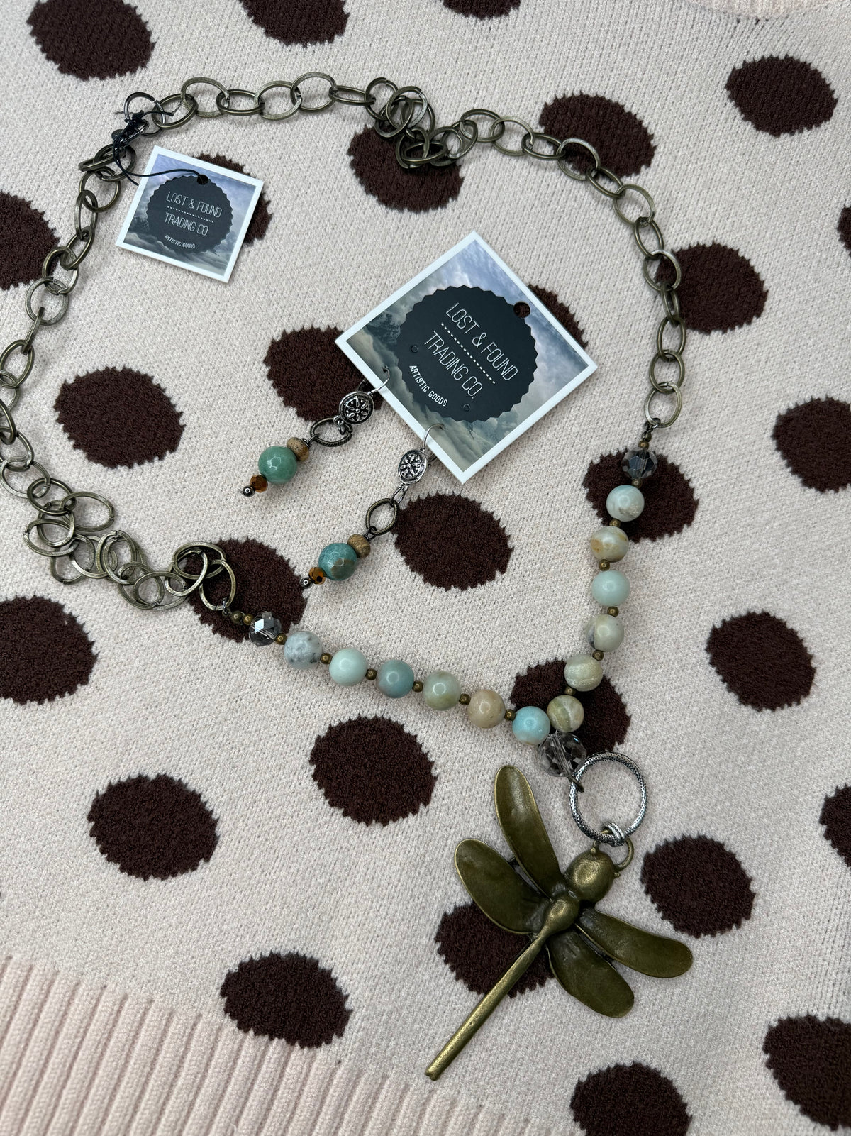 The Dragonfly Dreams Necklace & Earring Set