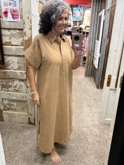 Entro Camel Dress