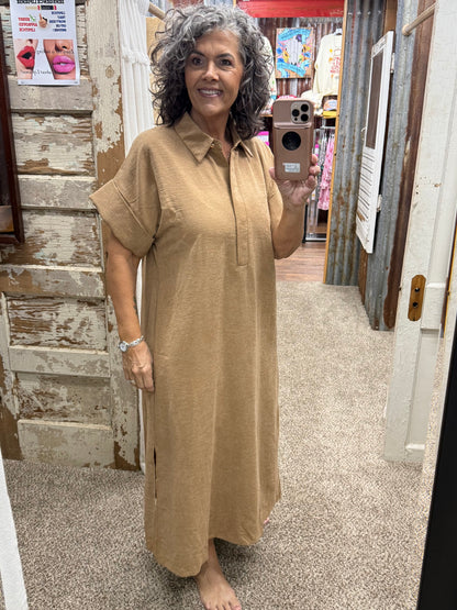 Entro Camel Dress