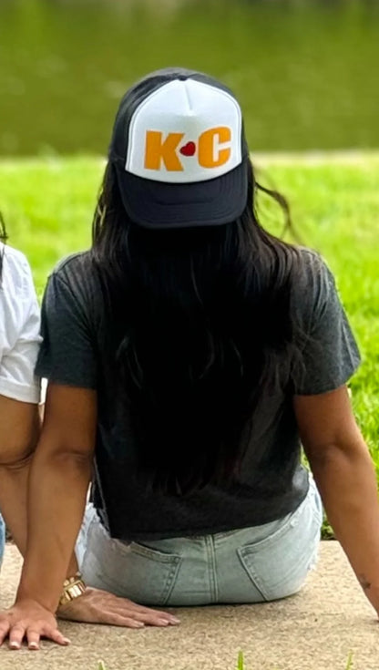 Pre-Order KC Heart on Trucker Caps