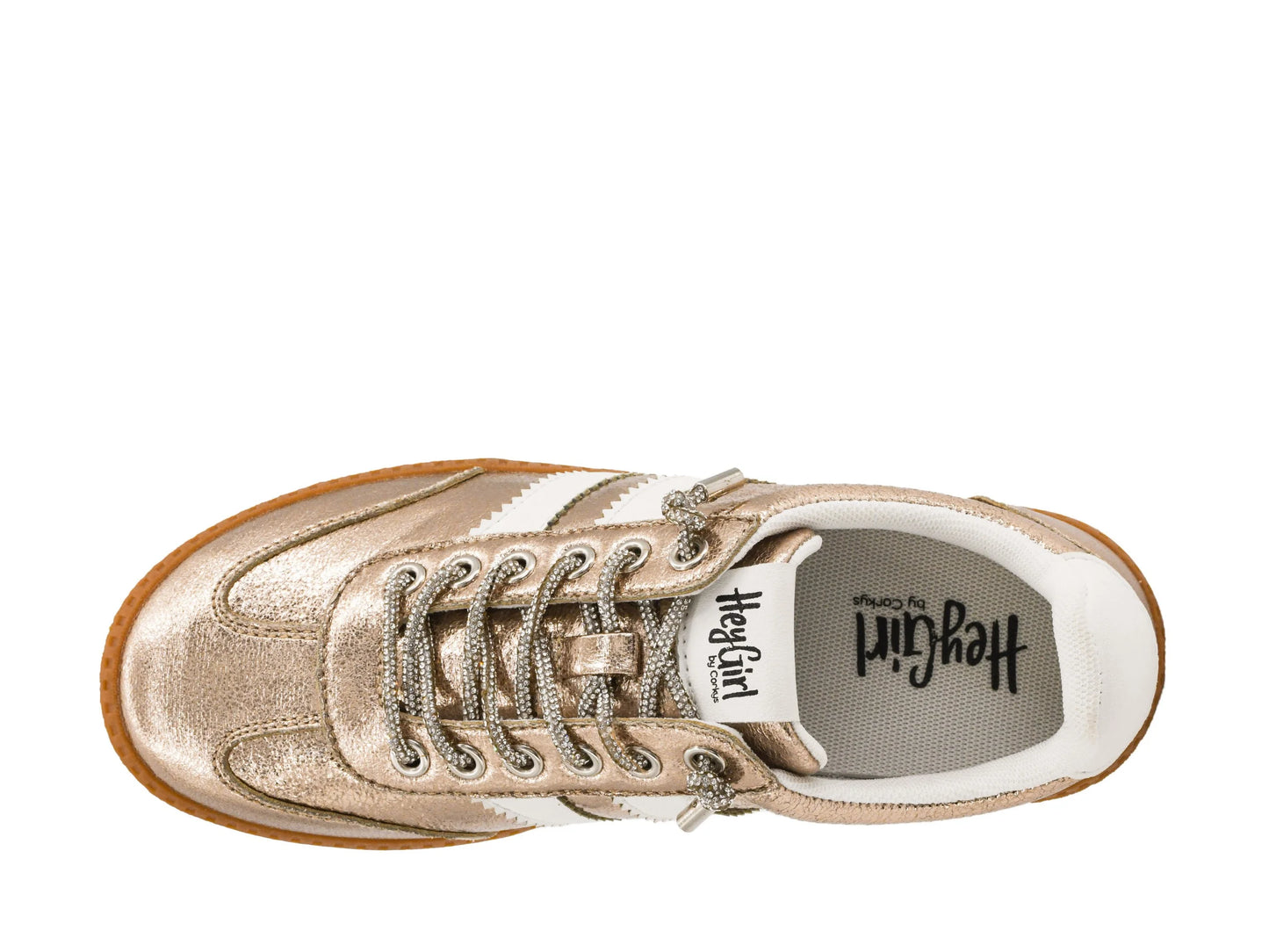 Corkys Heads Up Gold Metallic