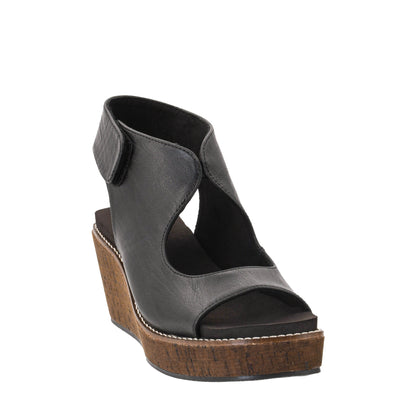 Corkys Lets Talk About It Black Wedge