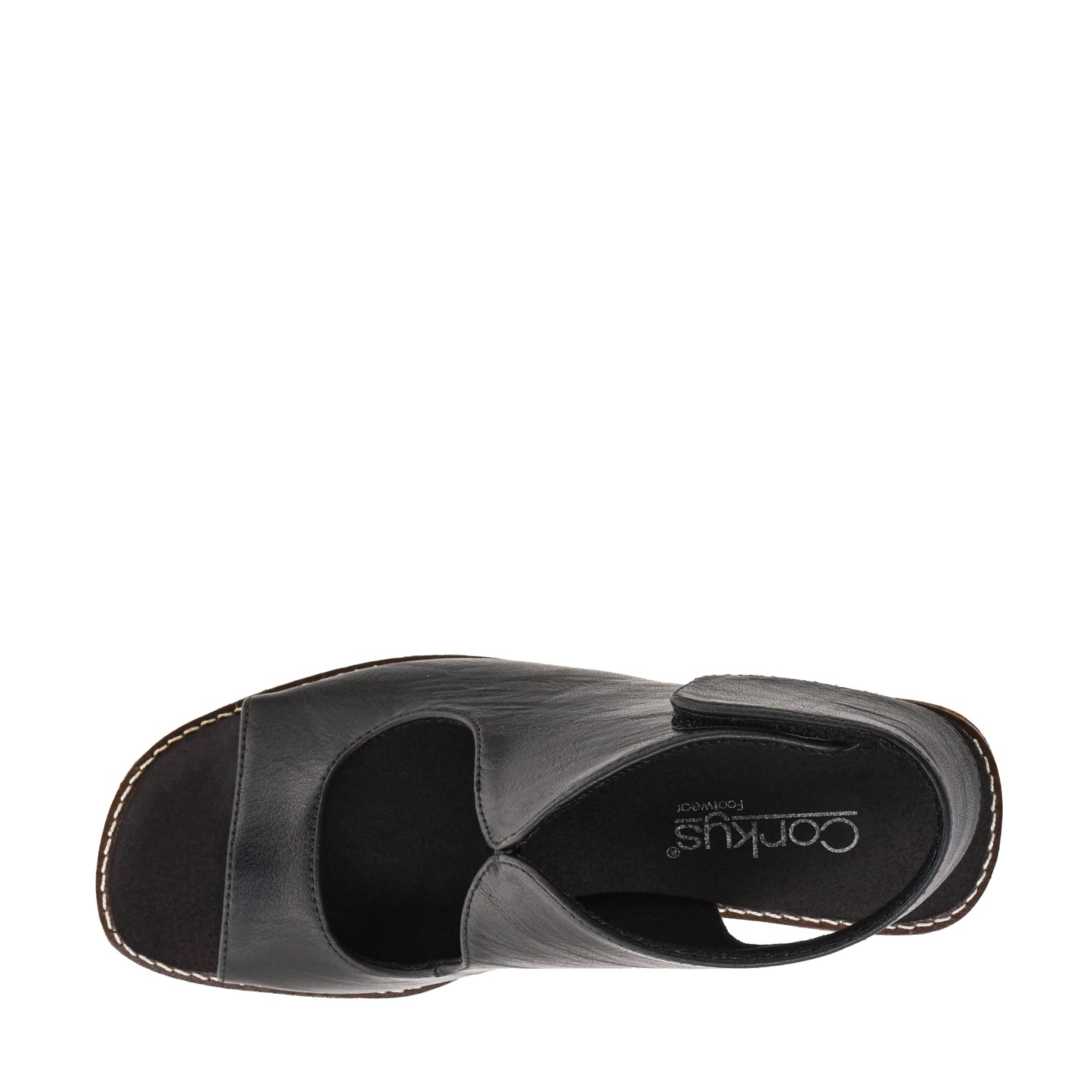 Corkys Lets Talk About It Black Wedge