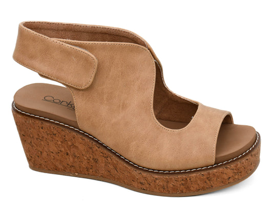 Corkys Lets Talk About It Caramel Wedge